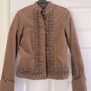 Arden B cotton embroidered jacket - XS